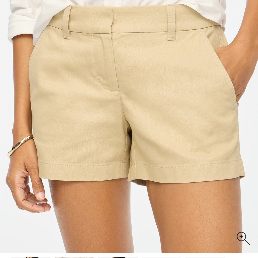 J. Crew Women's Tan Chino Shorts